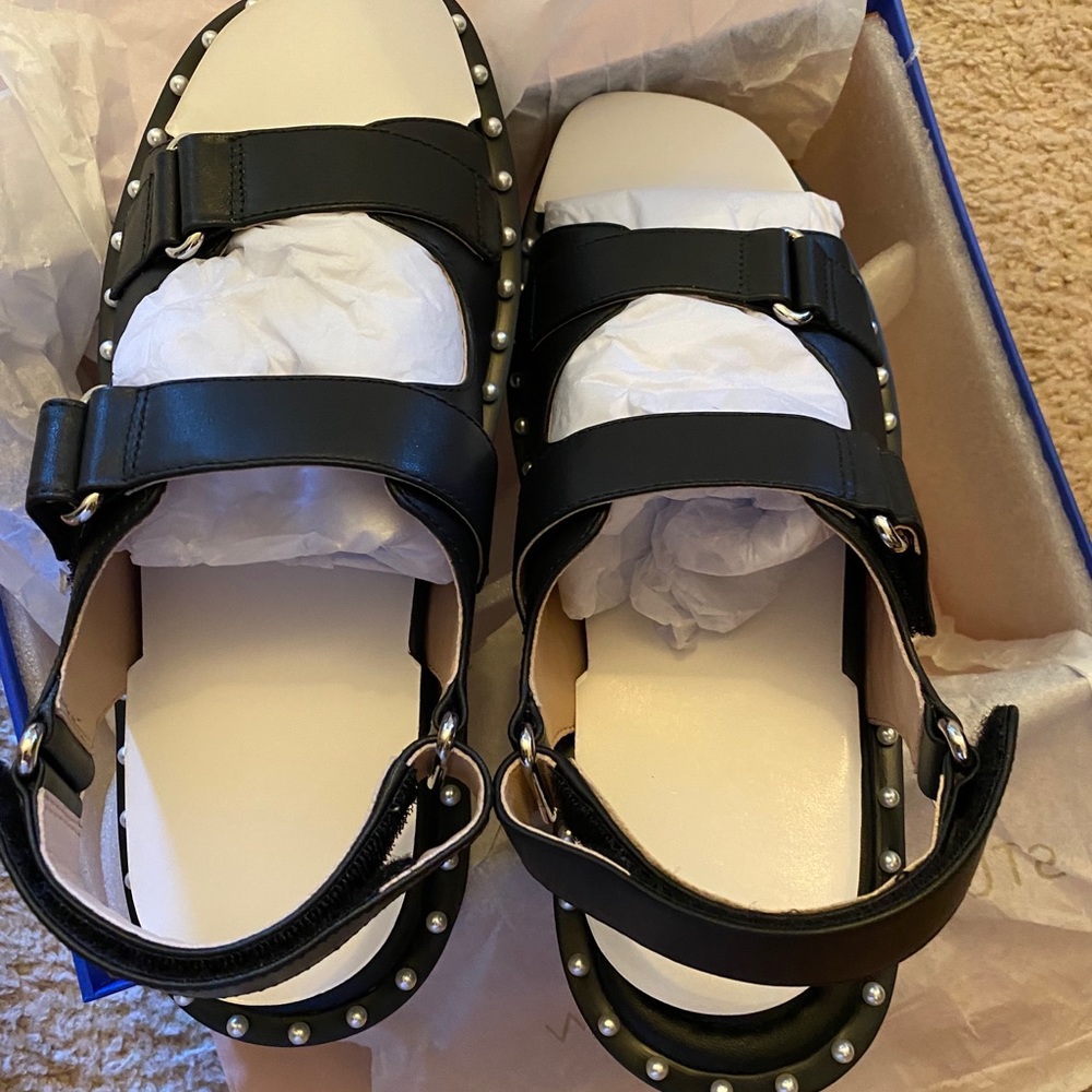 Stuart Weitzman Zoe Lift Sandal 7.5 - Picture 6 of 8